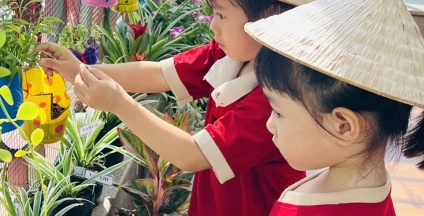 Chương trình học của các bé trường mầm non An Lộc