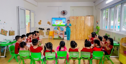 Chương trình học của các bé trường mầm non An Lộc